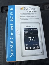 SunTouch SunStat Command Electric Floor Heating Thermostat Tested 500875WB