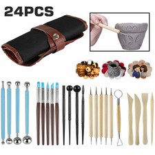 24PCS DIY Art Clay Pottery