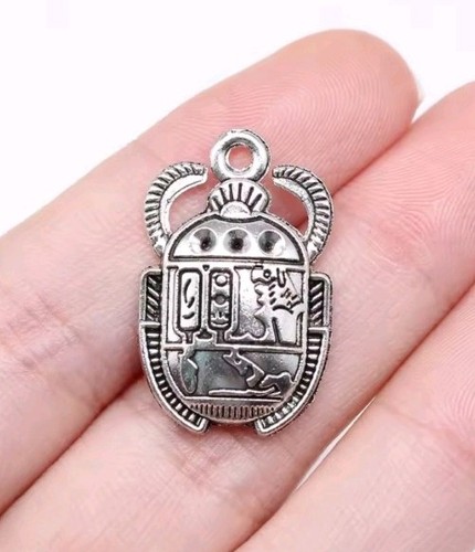 Scarab beetle 25x16mm ancient - scarab,