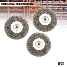 3" Wire Wheel Stainless Steel