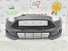 FORD FOCUS MK3 ST 2015-2018 FRONT BUMPER COMPLETE OE + GRILLS NEW F1EB-17757-B  