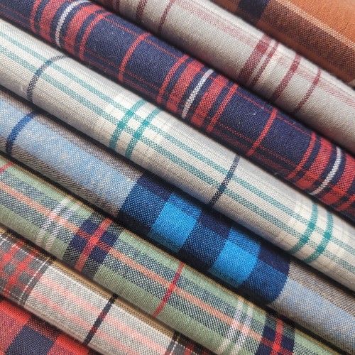 100 cotton tartan - 100%,