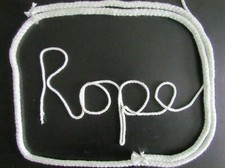 STOVE & FIRE ROPE FOR