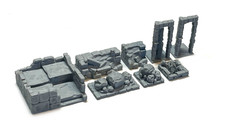 For HeroQuest Board Game Dungeon Scenery - Fallen Rubble Pit Traps Secret Doors
