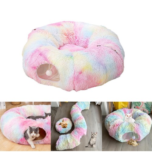 Cat tunnel collapsible pet - collapsible,