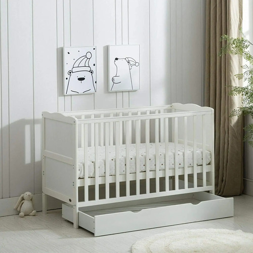 Wooden baby cot - &, &