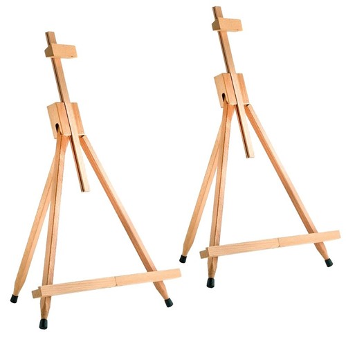 Wooden table top - 2x, tripod