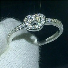 Solid 14k White Gold 0.75Ct