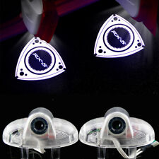 2X For Mazda RX-8/RX8 2001-2018 LED Lights Car Door Projector Welcome White HD /