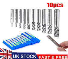 10X 4 Slot Flute End Mill