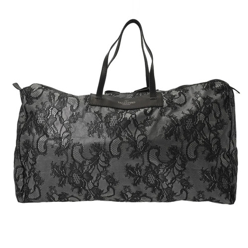 Valentino tote bag nylon black - tote,