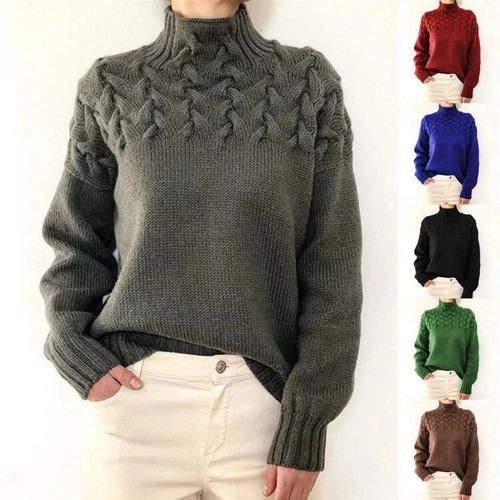 Ladies roll neck warm - neck,