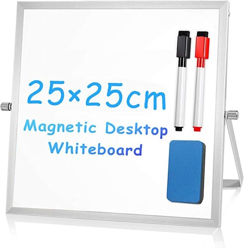 Small dry erase - erase, white