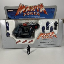 Manta Force Black Vipers Vehicle Set (Bluebird) Vintage 1987 Set 88093 Rare Box