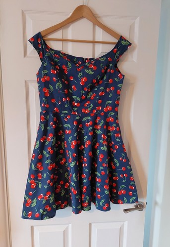 Hell bunny cherry pattern - bunny,