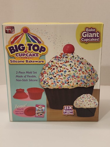 Big top cupcake silicone - big,