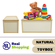 Kids Wooden Toy Storage Box |