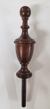 Wooden Finial - Solid Cherry