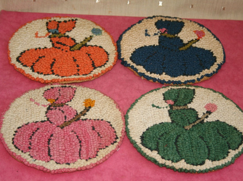 Four vintage 1930s crinoline - 1930s,