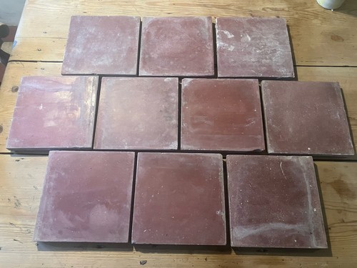 Rojo red quarry tiles spanish - quarry,
