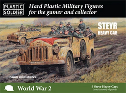Ww2v15037 15mm steyr heavy car - steyr,