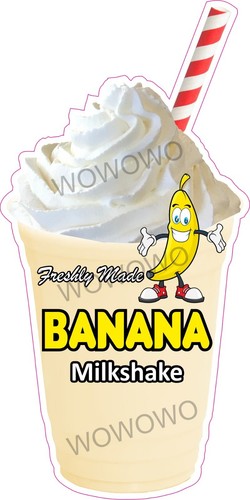 Ice cream van sticker - , banana