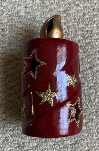 Yankee candle red gold - &,