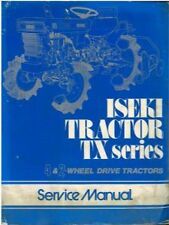 ISEKI TRACTOR TX1000 TX1000F TX1300 TX1300F TX1500 WORKSHOP SERVICE MANUAL