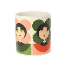 Orla Kiely 'Luna Pink/Green'