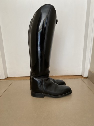 Black patent konigs - black,