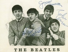 THE BEATLES - Signed