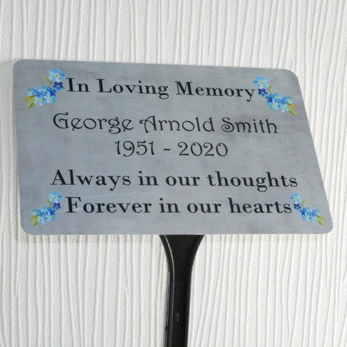 Personalised memorial plaque - memorial,