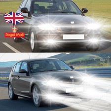 FOR BMW 1 Series E87 2003-2012 8PC 6000K 3570 LED Headlight Fog/Side Light Bulbs