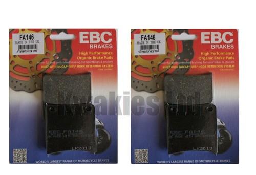 Ebc front brake pads fa146 - pads,