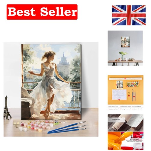 Romantic ballroom paint - paint, by
