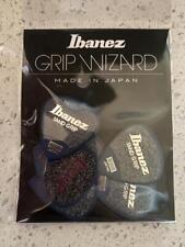 NEW Ibanez GRIP WIZARD Sand Guitar Picks Pick Plectrum Medium 0.75mm thick BLUE
