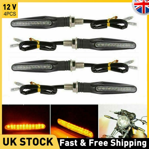 Motorcycle bike led amber - 4x,
