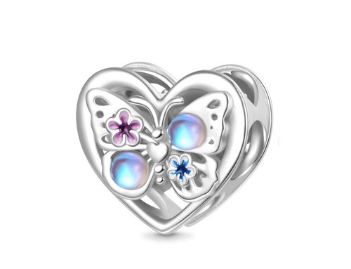Sparkling moonstone butterfly - moonstone,