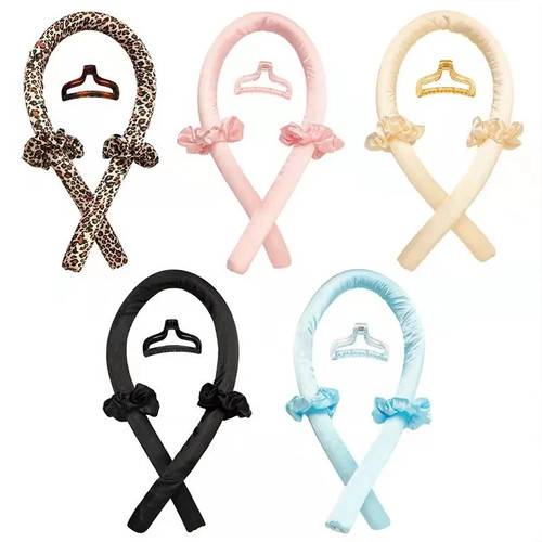 Heatless curling rod headband - rod,