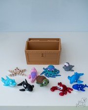 3D Printed Sea Animals - Ocean