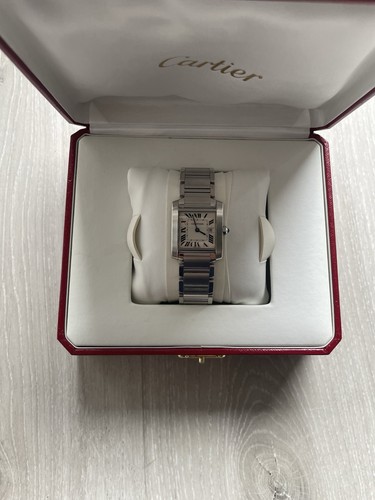 Cartier stainless steel tank - cartier,