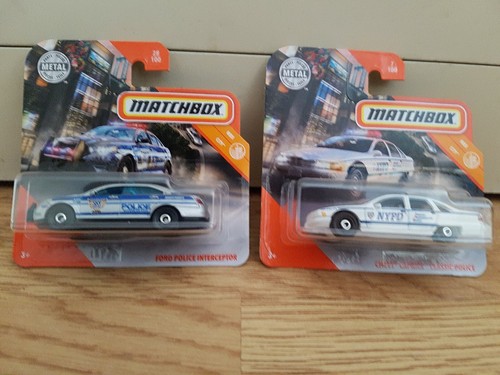 Rare matchbox police cars - police, (set