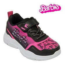 GIRLS BARBIE GLITTER TRAINERS OFFICIAL CHARACTER TRAINERS SHOES UK SIZE 8-1