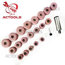 New Valve Seat Grinding Stones Set 20 Pcs For Black And Decker + Holder 9/16" UK