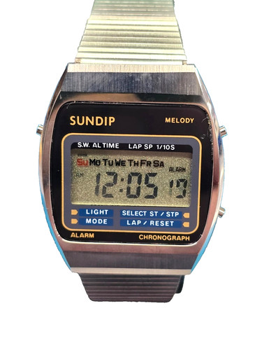 Men watch sundip lcd digital - men's,