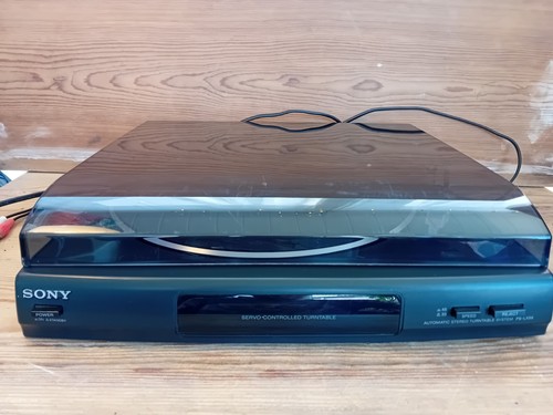 Sony stereo turntable system - turntable,