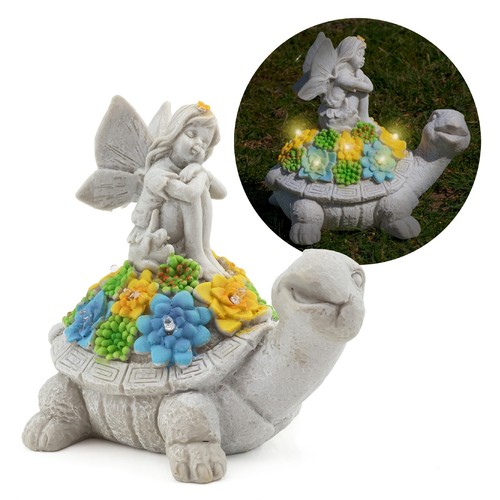 Fairy tortoise garden - garden, solar