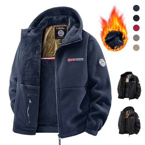 Men heated jacket - men, winter