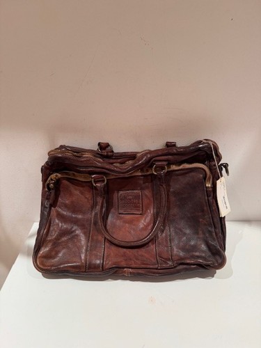 Briefcase campomaggi brown - campomaggi,