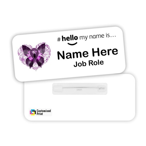Hello name badge - my,